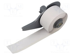 Tape; 25.4mm; 15.24m; white; self-adhesive; -40÷82°C