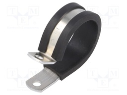 Screw mounted clamp; ØBundle : 28.6mm; Ømount.hole: 5.2mm