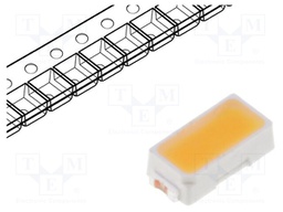 LED; SMD; 3014; white warm; 17÷25lm; 3000(typ)K; 80; 120°; 60mA