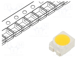LED; SMD; 3528,PLCC4; white warm; 32÷35lm; 2700-3000(typ)-3300K