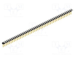 Connector: pin strips; pin header; male; PIN: 44; 2mm; THT; 1x44
