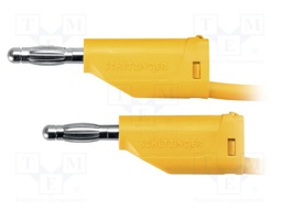 Test lead; 70VDC; 33VAC; 16A; 4mm banana plug-4mm banana plug