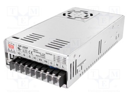 Power supply: switched-mode; modular; 202.5W; 5VDC; 215x115x50mm