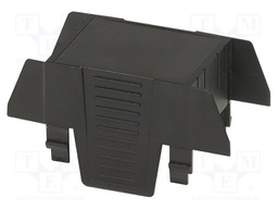 Upper housing; black; EH 35; X: 35.1mm; Y: 75mm; Z: 36.95mm