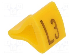 Markers for cables and wires; Label symbol: L3; 1.7÷3.5mm; H: 7mm