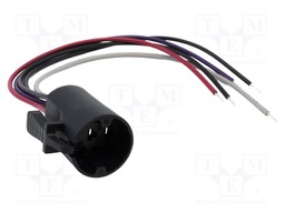 Contact block; Leads: leads 140mm; PVP; 20.5x24.1mm; PIN: 5; PVB3