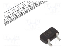 Transistor: PNP; bipolar; 12V; 0.5A; 150mW; SOT416