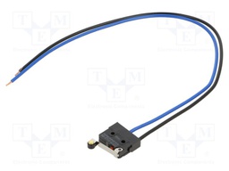 Microswitch SNAP ACTION; with lever (with roller); SPST-NO