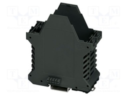 Enclosure base; with terminals; black; UL94V-0; ME 45; X: 107.3mm