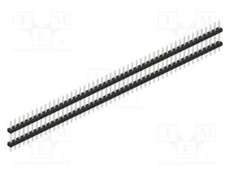 Connector: pin strips; pin header; male; PIN: 49; 2mm; THT; 1x49