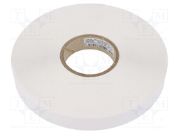 Label; 15mm; 50m; white; self-adhesive