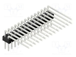 Connector: pin strips; pin header; male; PIN: 28; 2.54mm; THT; 2x14