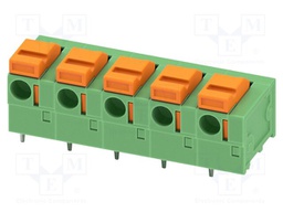 PCB terminal block, nominal current: 17.5 A, rated voltage (