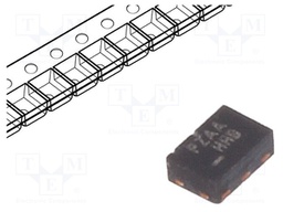 Supervisor Integrated Circuit; batery monitor; 2.7÷20VDC; MLP6