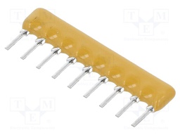 Resistor network: X; 20kΩ; No.of resistors: 8; THT; 0.2W; ±2%; 100V