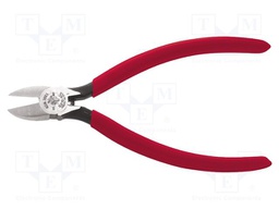 Pliers; side,cutting; handles with plastic grips,return spring
