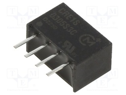 Converter: DC/DC; 1W; Uin: 2.97÷3.63V; 5VDC; Iout: 200mA; SIP4