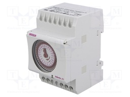 Timer; 30min÷24h; SPDT; 250VAC/16A; 230VAC; 130VDC; DIN; -25÷55°C