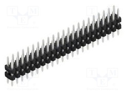 Connector: pin strips; pin header; male; PIN: 44; 2mm; THT; 2x22