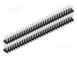 Connector: pin strips; pin header; male; PIN: 58; 2mm; SMT; 2x29