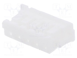 Plug; wire-board; female; ZH; 1.5mm; PIN: 5; w/o contacts; for cable