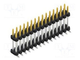Connector: pin strips; pin header; male; PIN: 30; 2mm; SMT; 2x15