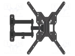 LCD holder; Colour: black; 30kg; V: tiltable