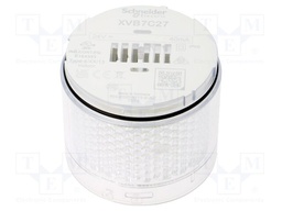 Module: light signaller; transparent; LED; 24VDC; 24VAC; IP66