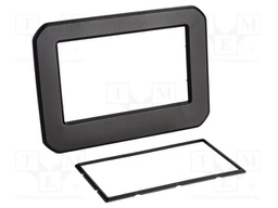 Radio frame; Suzuki; 2 DIN; black