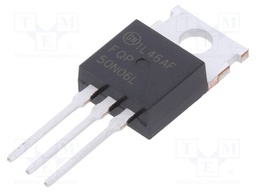 Transistor: N-MOSFET; unipolar; 60V; 37.1A; Idm: 210A; 121W; TO220-3