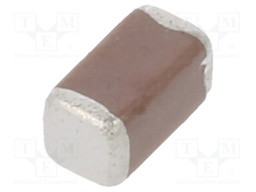 Capacitor: ceramic; 1uF; 100V; X7R; ±10%; SMD; 1206