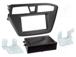 Radio frame; Hyundai; Hyundai i20 2014->2020; black