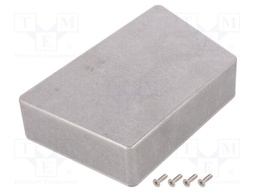 Enclosure: multipurpose; X: 151mm; Y: 95mm; Z: 39mm; 1590; aluminium