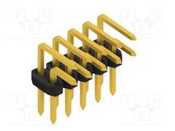 Connector: pin strips; pin header; male; PIN: 10; 2mm; THT; 2x5; 100V