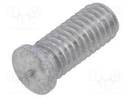 Screw; M6x15; aluminium; DIN 32501-1; for welding; FASTEKS®