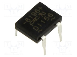 Bridge rectifier: single-phase; Urmax: 600V; 50A; DIP; THT