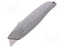 Knife; Features: locked blade; 18mm; Handle material: metal
