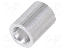 Spacer sleeve; 8.2mm; cylindrical; aluminium; Out.diam: 16mm