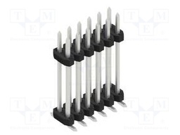 Connector: pin strips; pin header; male; PIN: 12; 2mm; SMT; 2x6; 100V