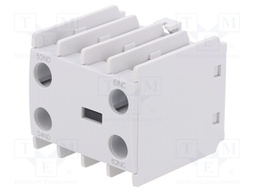 Auxiliary contacts; Series: CTX3 MINI; Leads: screw terminals