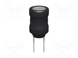 Inductor: wire; THT; 3.3mH; 0.27A; 5.51Ω; ±10%; Ø12x15mm; Pitch: 5mm