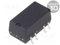 Converter: DC/DC; 1W; Uin: 11.4÷12.6V; Uout: 5VDC; Iout: 200mA; SMD