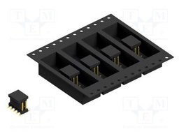 Connector: pin strips; pin header; male; PIN: 10; 2mm; SMT; 2x5; 100V