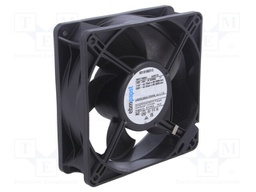 Fan: AC; axial; 115÷230VAC; 120x120x38mm; 158m3/h; ball bearing
