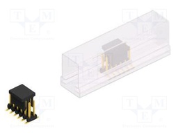 Connector: pin strips; pin header; male; PIN: 12; 2mm; SMT; 2x6; 100V