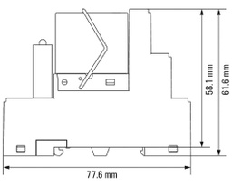 Relay: interface; DPDT; Ucoil: 24VDC; 6A; DIN; Variant: Relay set