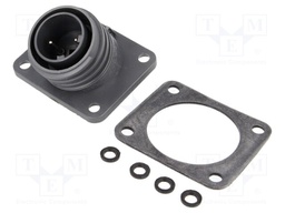 Connector: circular; socket; male; PIN: 2; EXPlora; Contacts: brass