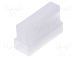 Terminals cover; female; ways: 2; Insulation: polypropylene