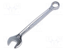 Wrench; combination spanner; 17mm; L: 202mm; satin