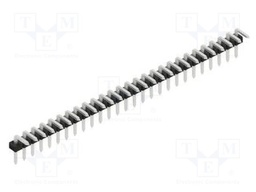 Connector: pin strips; pin header; male; PIN: 27; 2mm; THT; 1x27